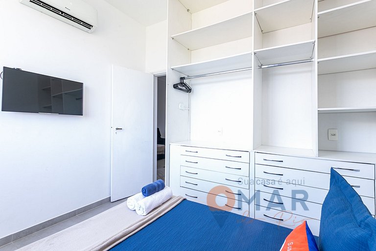 Apto de 2 hab a 240m de la playa de Copacabana | RP 186/702