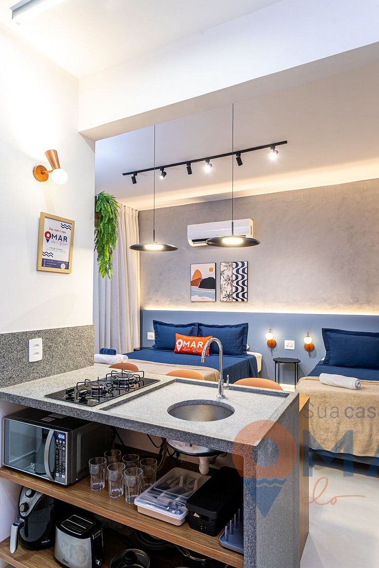 Estudio c/ Bañera a 200m de la Playa | NSC 836/706