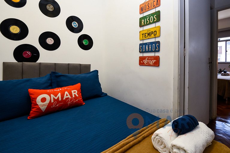 Complete apartment in Copacabana | NSC386/1101