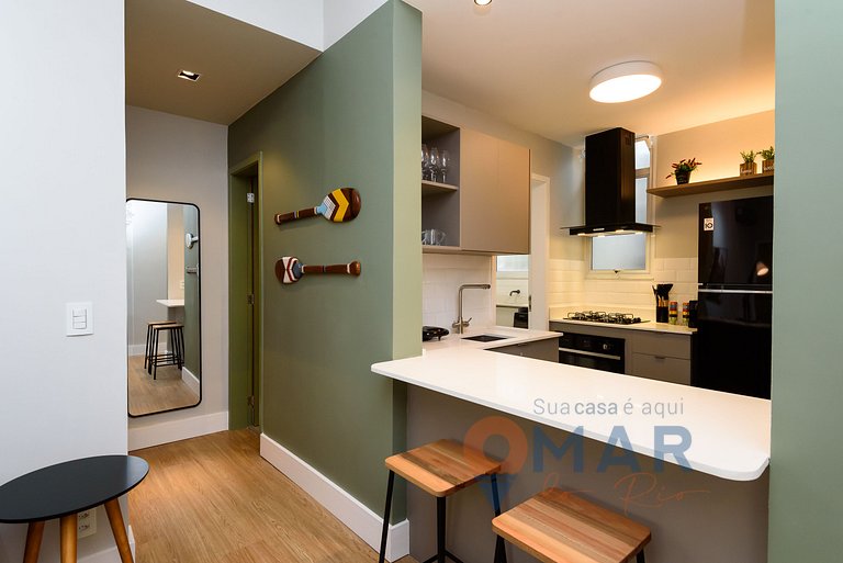 3BDRs decorated 400m from the beach | BR 503/204