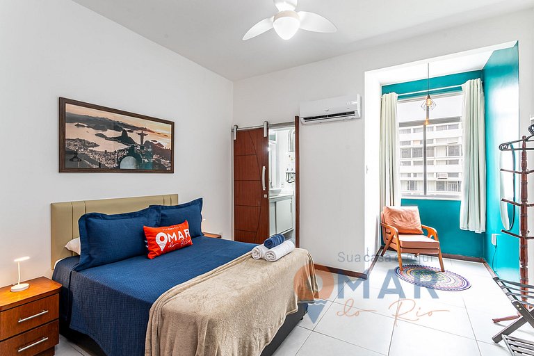 1BDR a 500m de la playa en Copacabana| CDJ 367/701