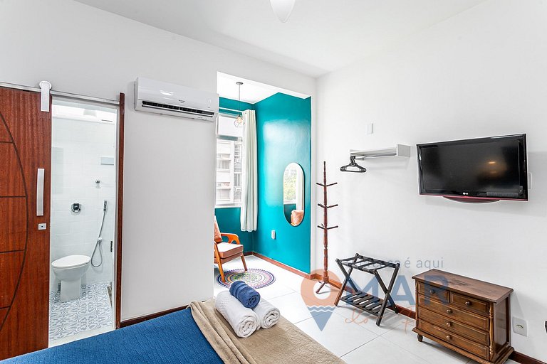 1BDR a 500m de la playa en Copacabana| CDJ 367/701