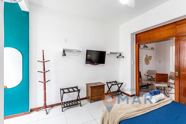 1BDR 500m from the beach in Copacabana|CDJ 367/701