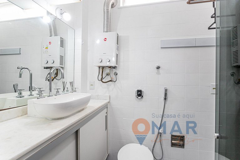 1BDR 500m from the beach in Copacabana|CDJ 367/701