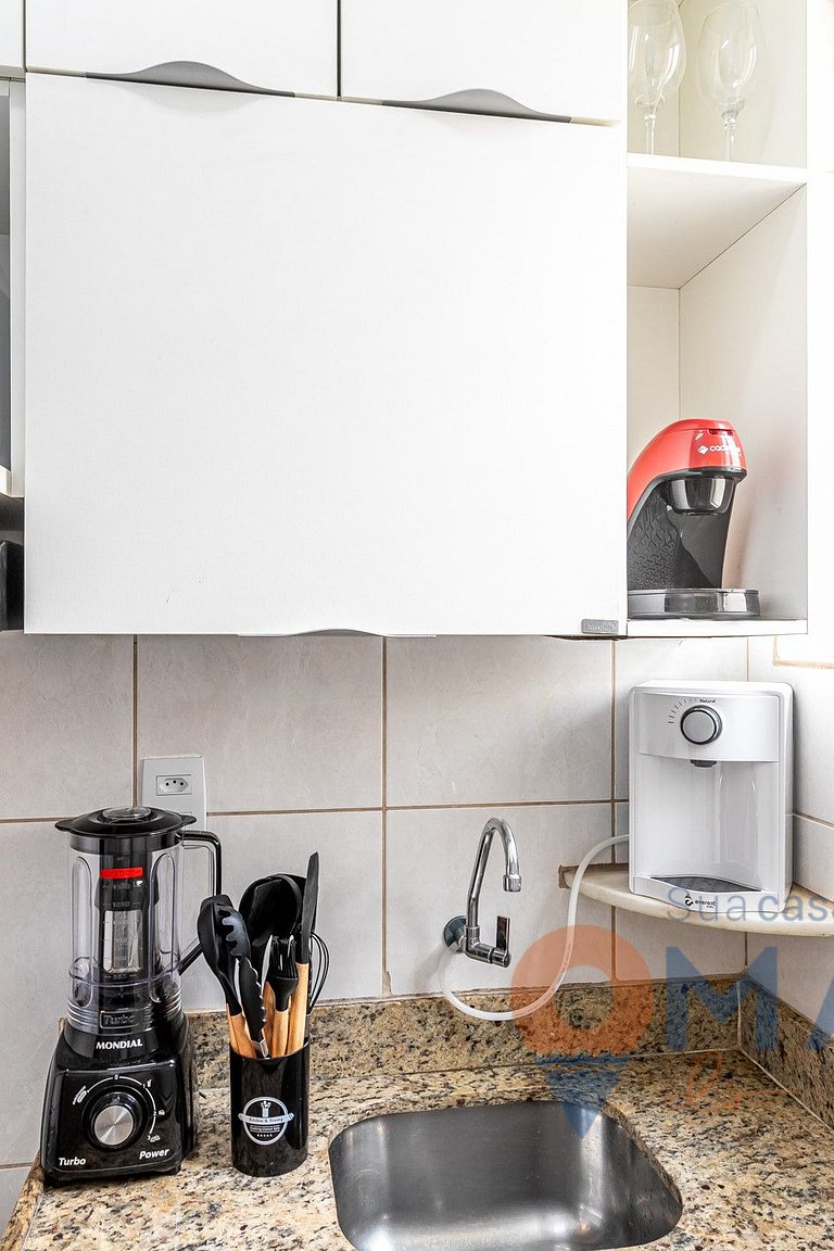 1BDR a 500m de la playa en Copacabana| CDJ 367/701