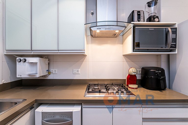 2BDRs a 550m de la playa de Leblon | HC 762/201