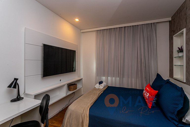 2BDRs a 550m de la playa de Leblon | HC 762/201