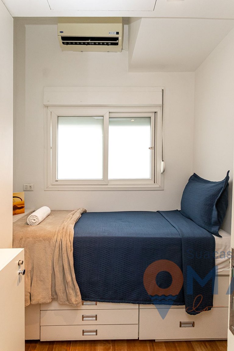 2BDRs a 550m de la playa de Leblon | HC 762/201