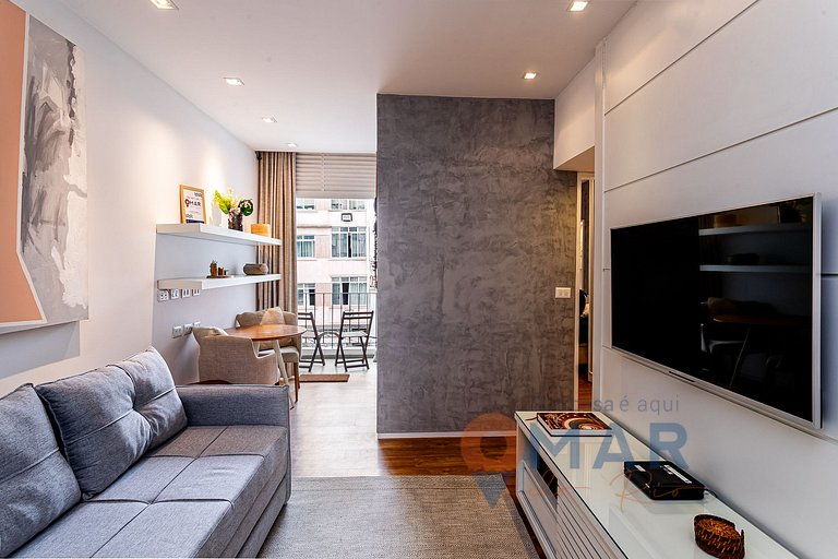 2BDRs a 550m de la playa de Leblon | HC 762/201