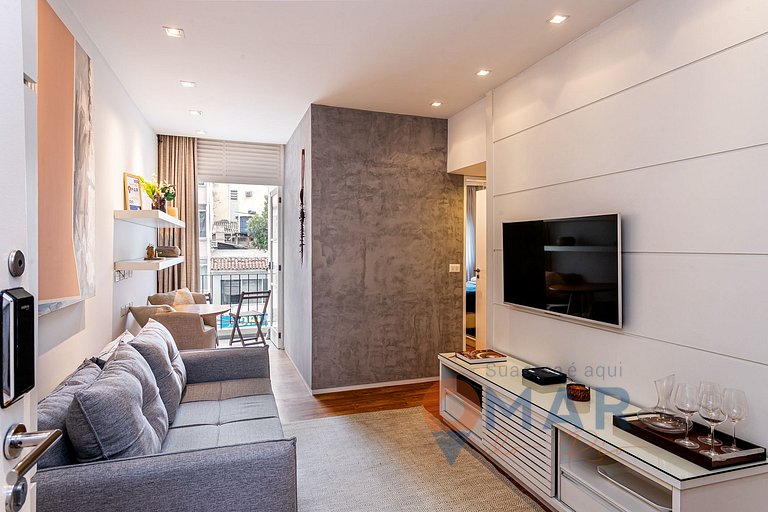 2BDRs a 550m de la playa de Leblon | HC 762/201