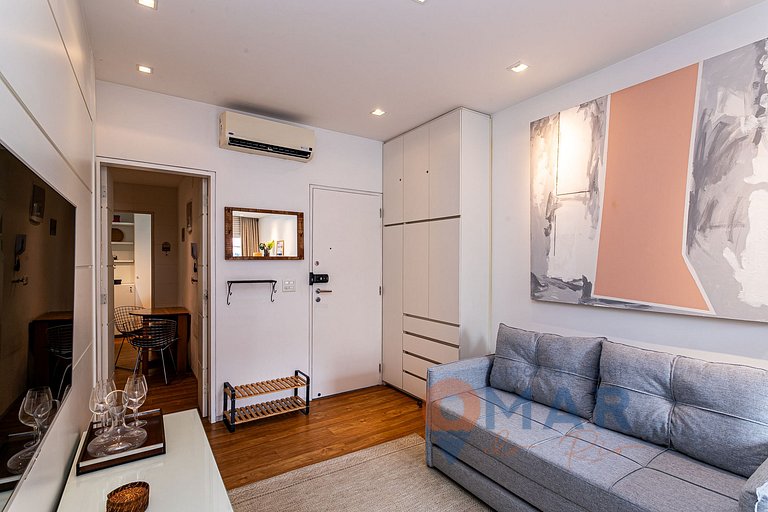 2BDRs a 550m de la playa de Leblon | HC 762/201