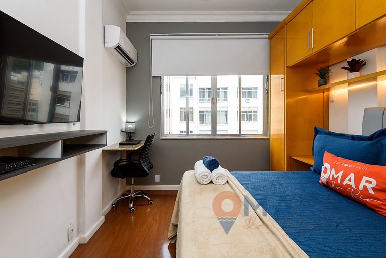 1BDR a 280m de la playa de Copacabana| MVC 15/1106