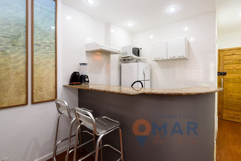 1BDR a 280m de la playa de Copacabana| MVC 15/1106