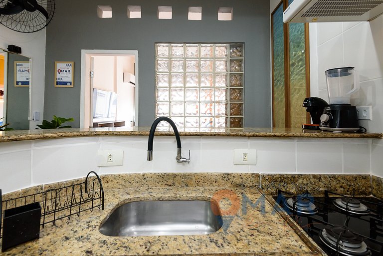 1BDR a 280m de la playa de Copacabana| MVC 15/1106