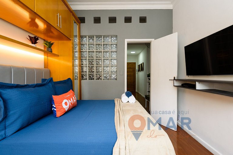 1BDR a 280m de la playa de Copacabana| MVC 15/1106