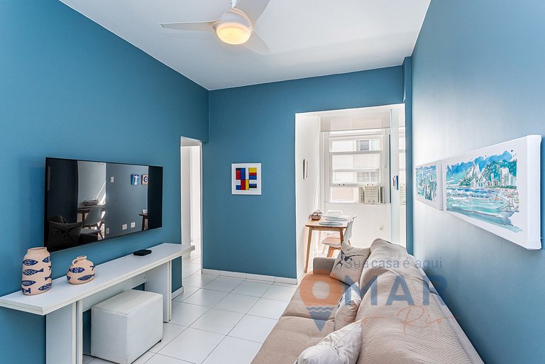 1BDR con Vista al Mar y Cristo Redentor|SC 46/1002