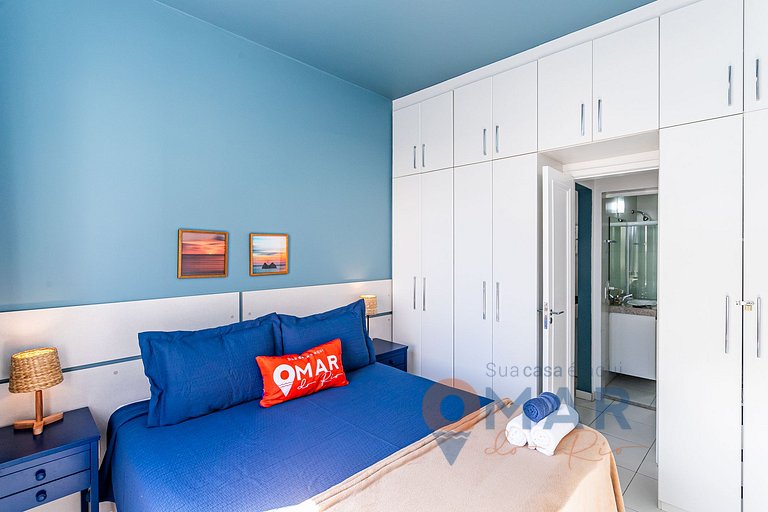 1BDR con Vista al Mar y Cristo Redentor|SC 46/1002