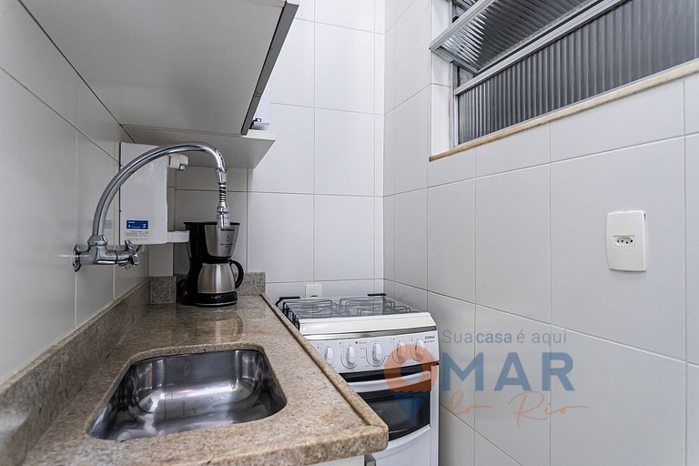 1BDR con Vista al Mar y Cristo Redentor|SC 46/1002