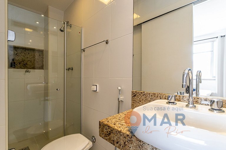 2BDRs in Copacabana 200m from the beach|DU 187/802