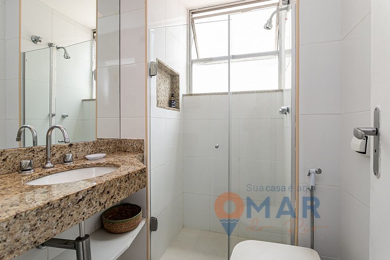 2BDRs in Copacabana 200m from the beach|DU 187/802