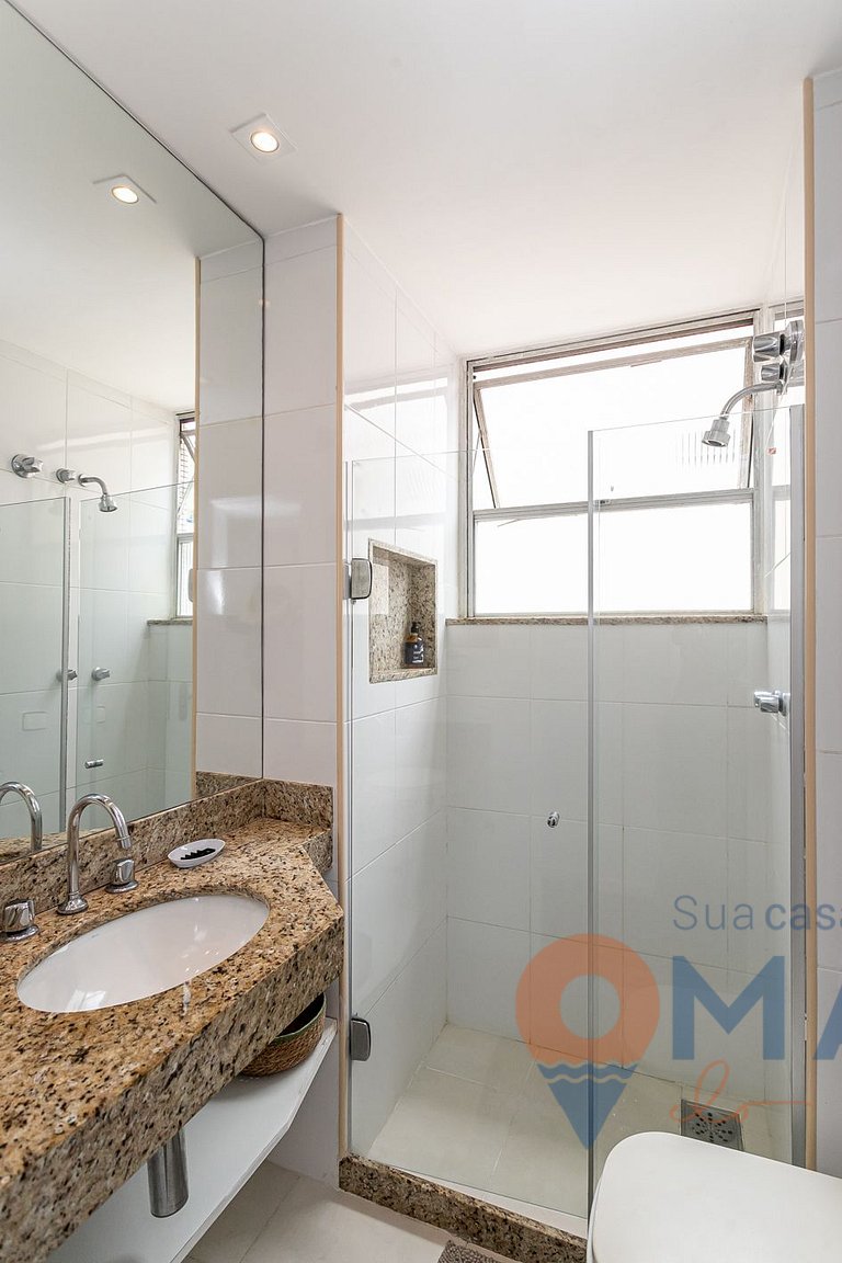 2BDRs in Copacabana 200m from the beach|DU 187/802