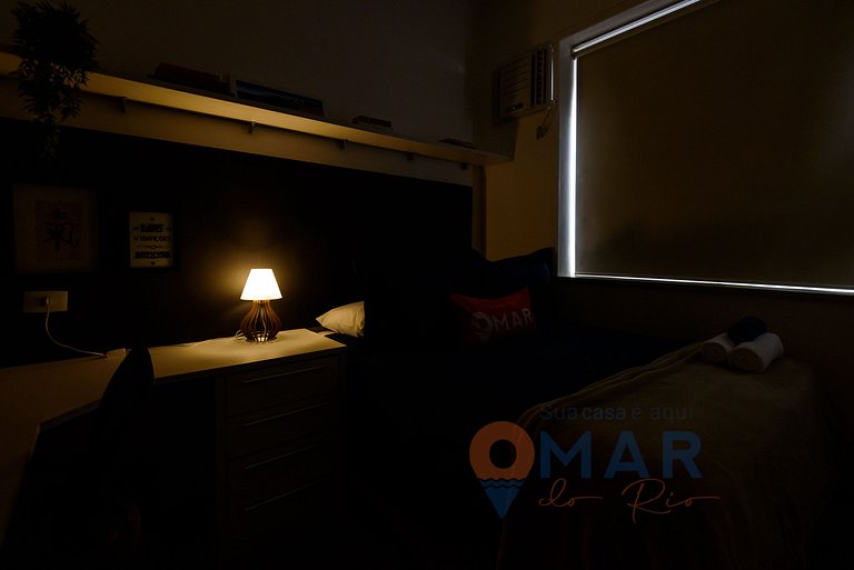 Qto&Sala a 250m de la playa de Ipanema |JN 185/304