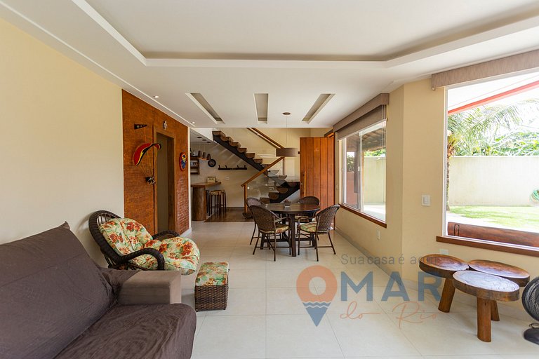House in Búzios 290m from the beach|Villa do Voo 6