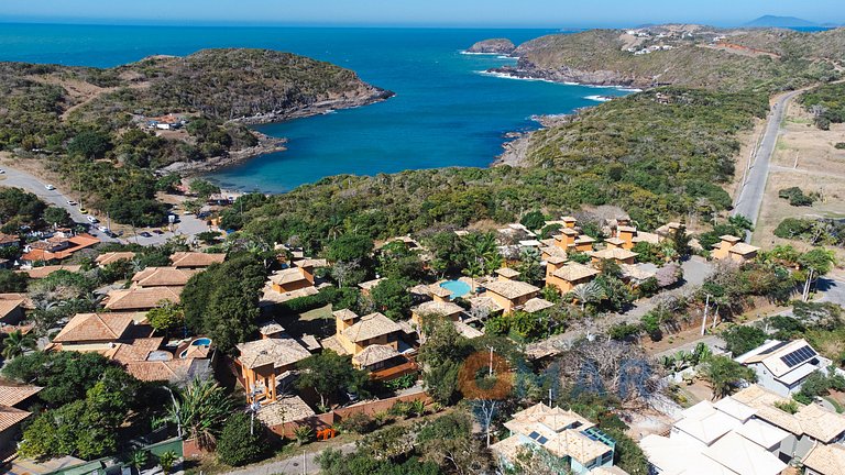 Casa em Búzios com Piscina e Vista-Mar | EDF 12