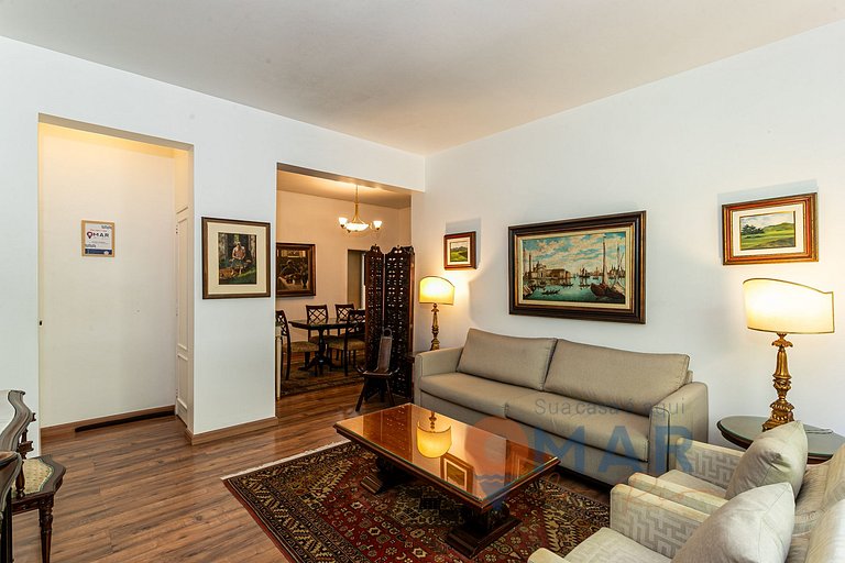 Charm atemporal: 3BDR a 110m de la playa|BI 32/502