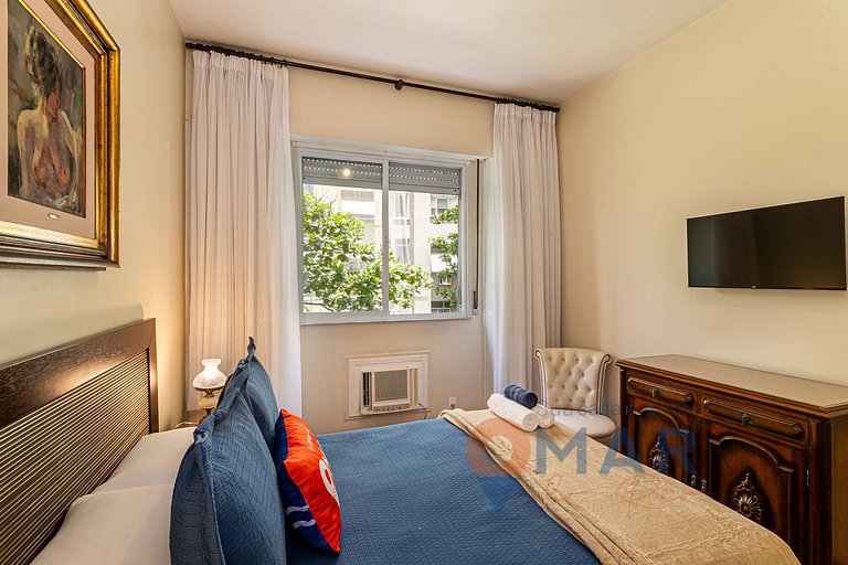 Charm atemporal: 3BDR a 110m de la playa|BI 32/502