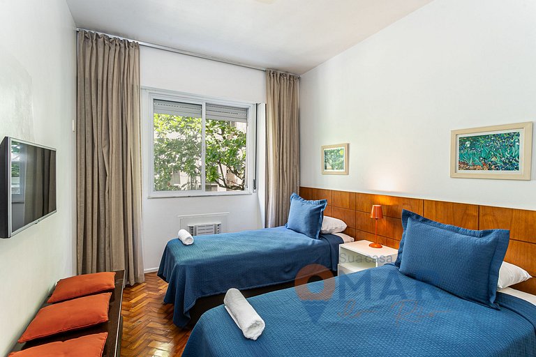 Charm atemporal: 3BDR a 110m de la playa|BI 32/502