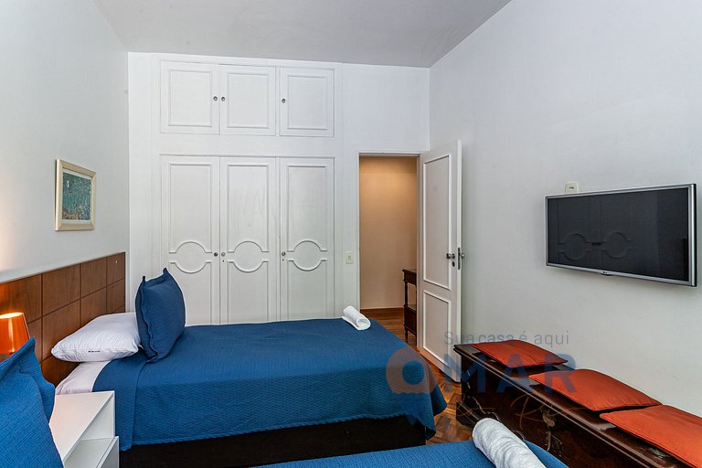 Charm atemporal: 3BDR a 110m de la playa|BI 32/502