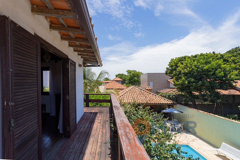 House with 4 Suites and Pool in Búzios | PZ 1214