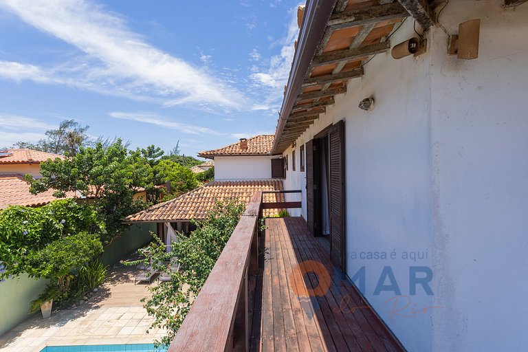 House with 4 Suites and Pool in Búzios | PZ 1214