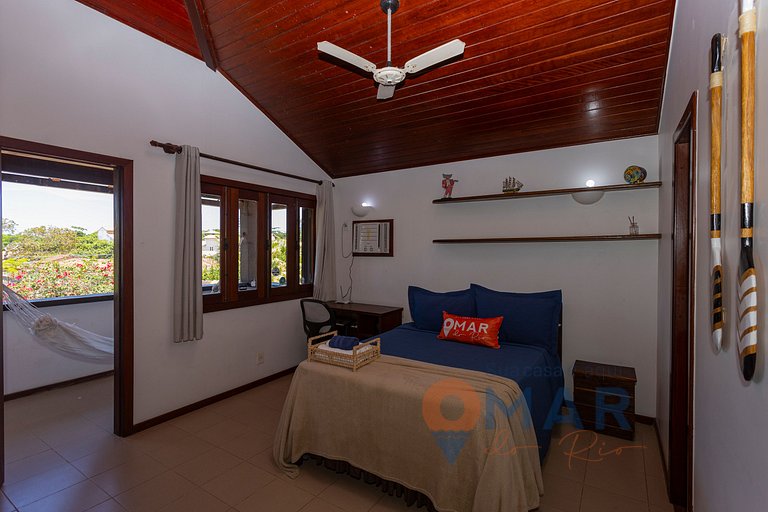 Casa con 4 Suites y Piscina en Búzios | PZ 1214