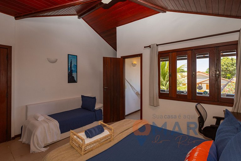 Casa con 4 Suites y Piscina en Búzios | PZ 1214