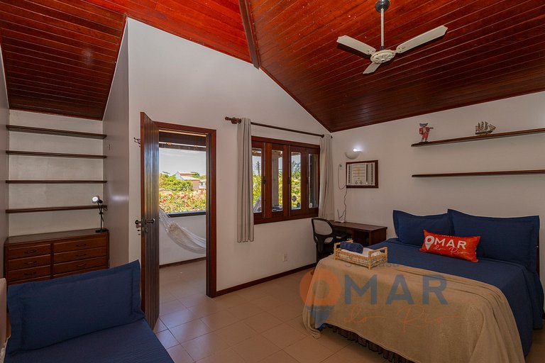 Casa con 4 Suites y Piscina en Búzios | PZ 1214