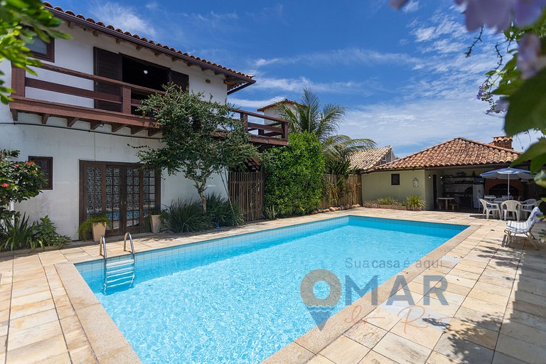 House with 4 Suites and Pool in Búzios | PZ 1214
