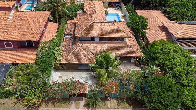 House with 4 Suites and Pool in Búzios | PZ 1214
