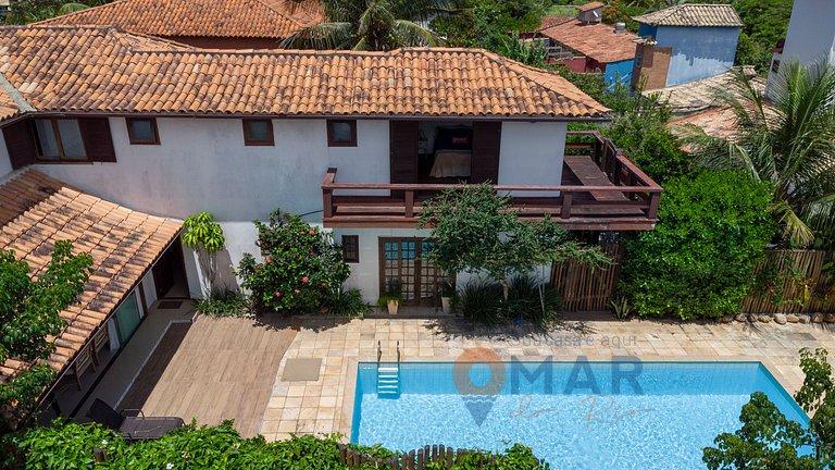 House with 4 Suites and Pool in Búzios | PZ 1214