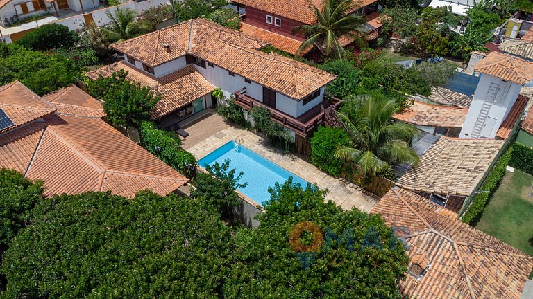 Casa con 4 Suites y Piscina en Búzios | PZ 1214
