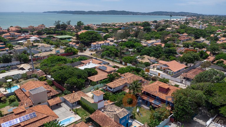 Casa con 4 Suites y Piscina en Búzios | PZ 1214