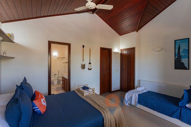 Casa con 4 Suites y Piscina en Búzios | PZ 1214