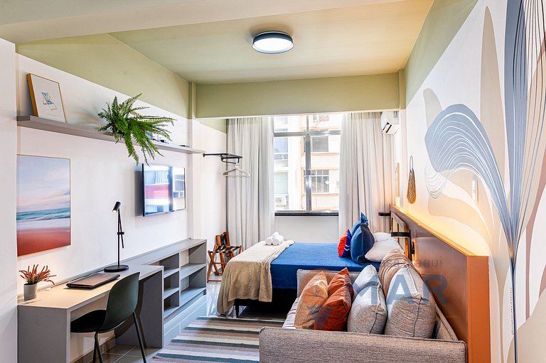 Studio w/ a view of Christ the Redeemer | FM 442/804