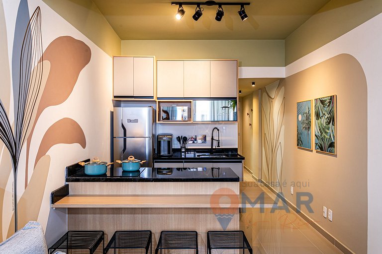 Studio w/ a view of Christ the Redeemer | FM 442/804