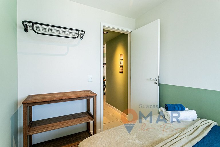 2BDR: vista al mar y piscina en Barra|ELS 440/2109