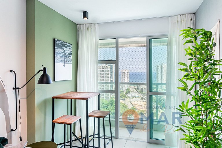 2BDR: vista al mar y piscina en Barra|ELS 440/2109