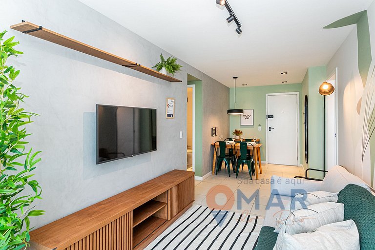 2BDR: vista al mar y piscina en Barra|ELS 440/2109