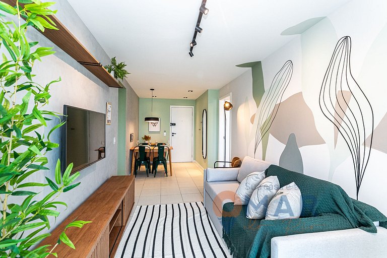 2BDR: vista al mar y piscina en Barra|ELS 440/2109