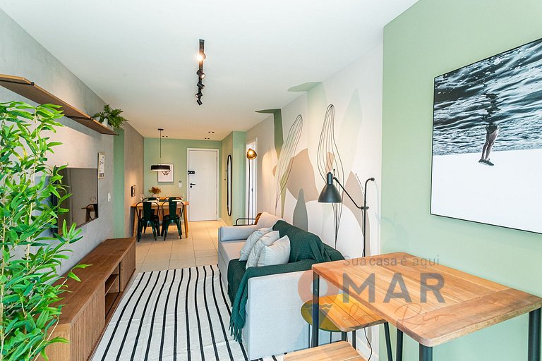 2BDR: vista al mar y piscina en Barra|ELS 440/2109